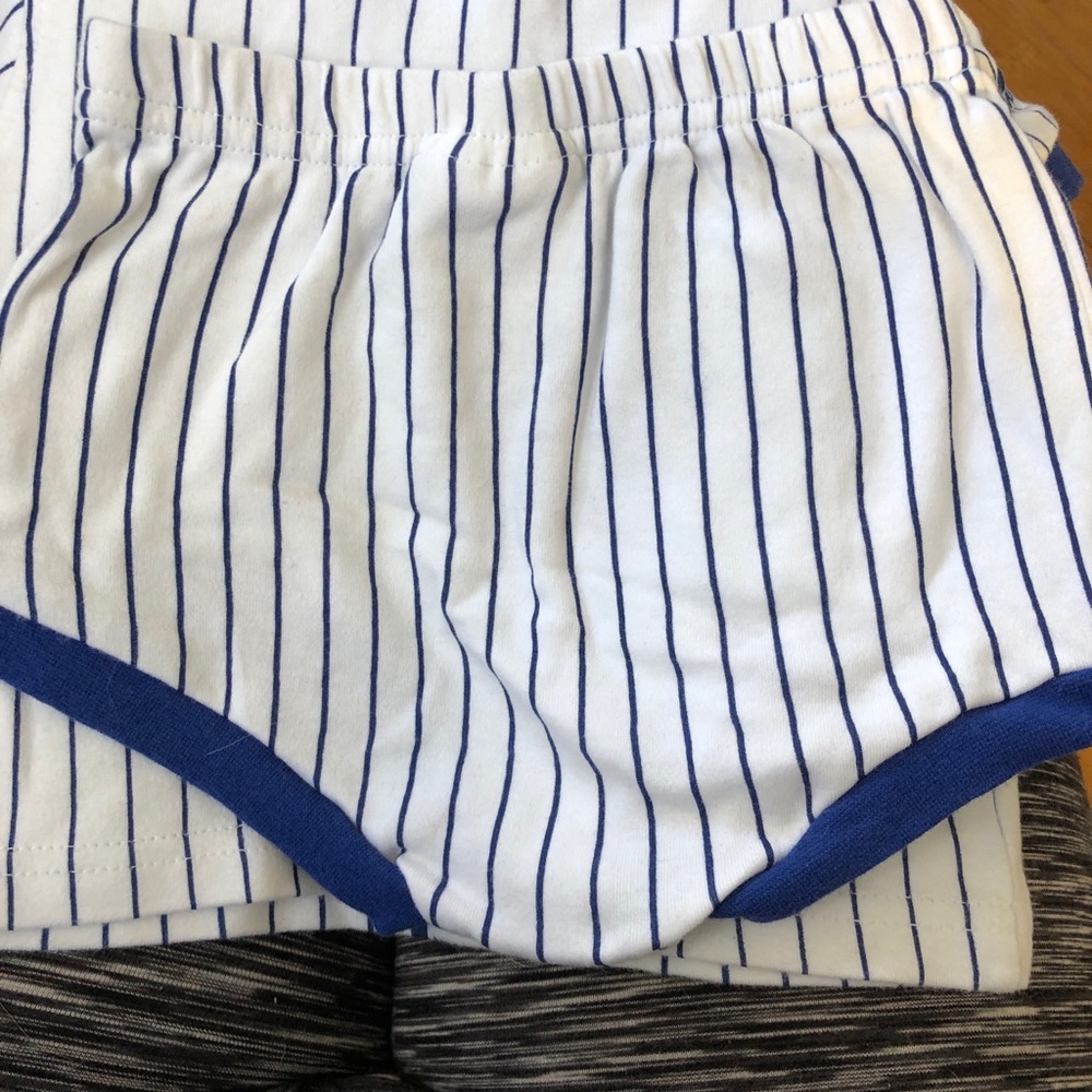 Toddler 2 piece Dodger pinstripe set